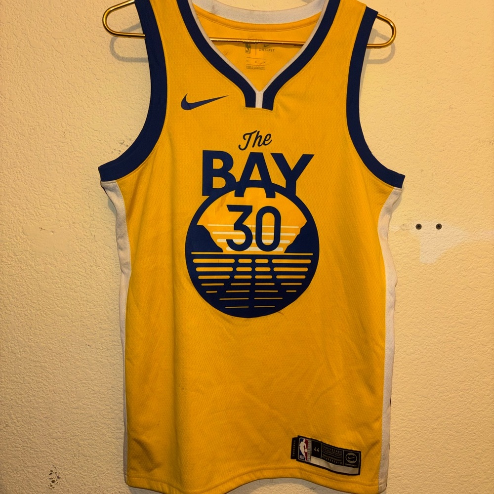 Nike Golden State Warriors Stephen Curry #30 Size Medium The Bay Jersey